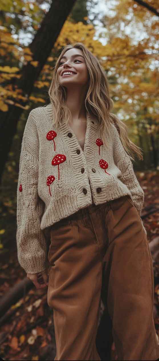 cute fall cottagecore style outfit