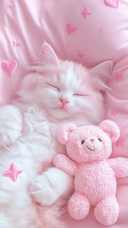 pink aesthettic plush toy