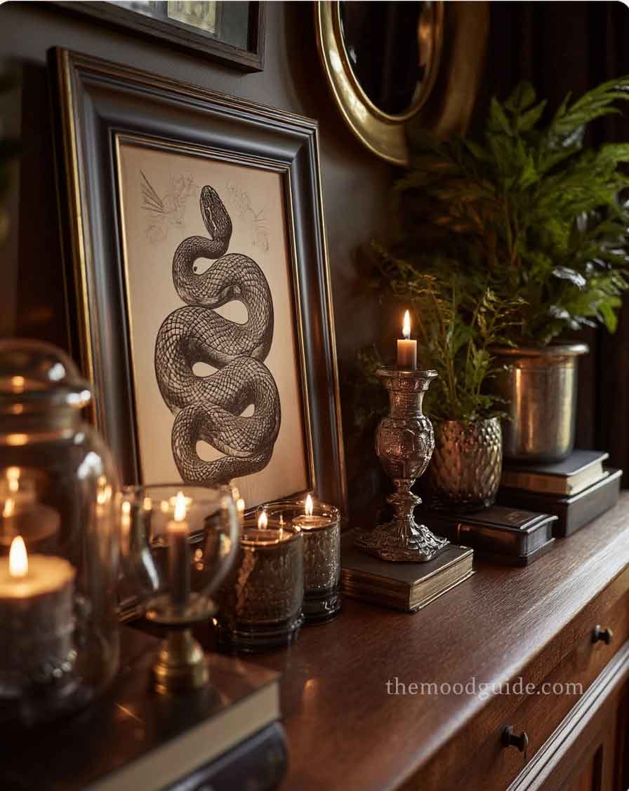 victorian witchy vintage bedroom decor