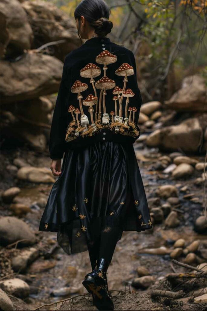 witchy aesthetic fall cottagecore outfit