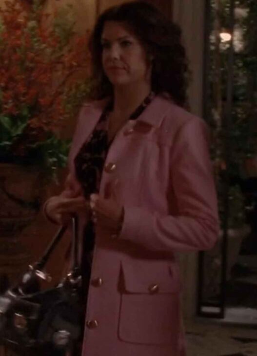 lorelai pink coat