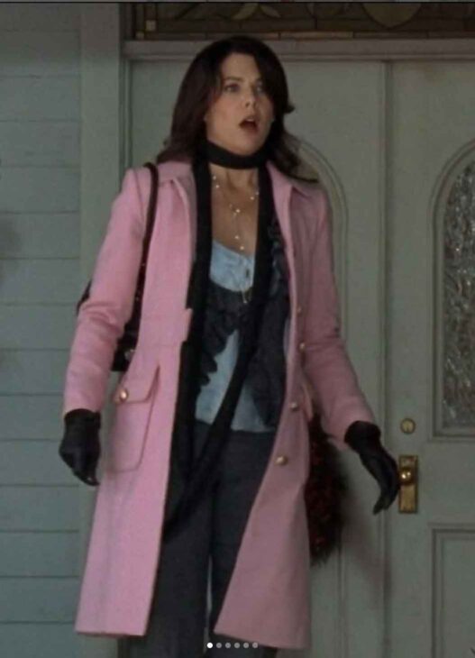 lorelai gilmore pink coat