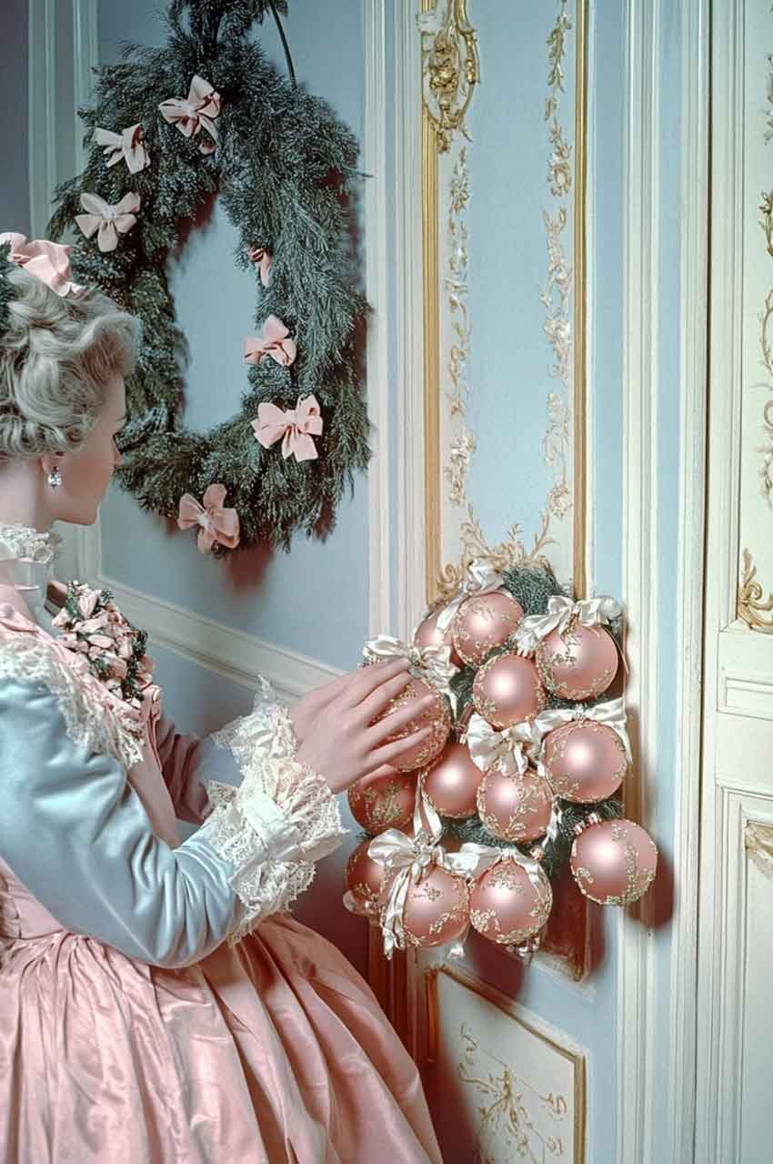 marie antoinette aesthetic christmas