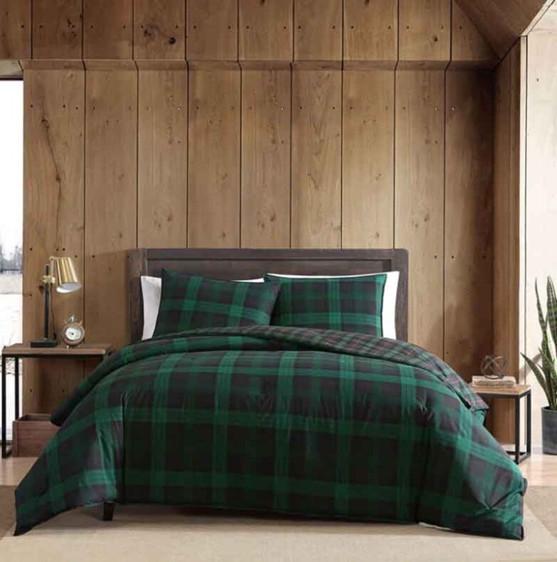 Blair Modern Family  Tartan Wave Style Bedding Set