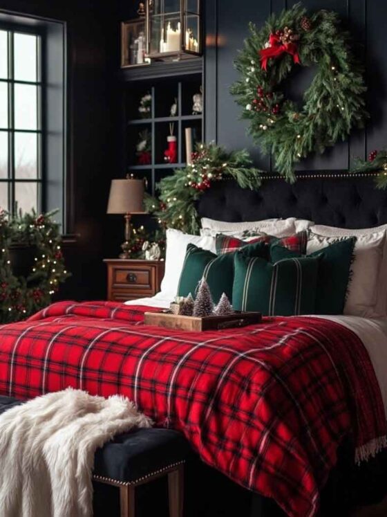 Flanel & Plaid Cabin-Chic Bedding Ideas for Winter