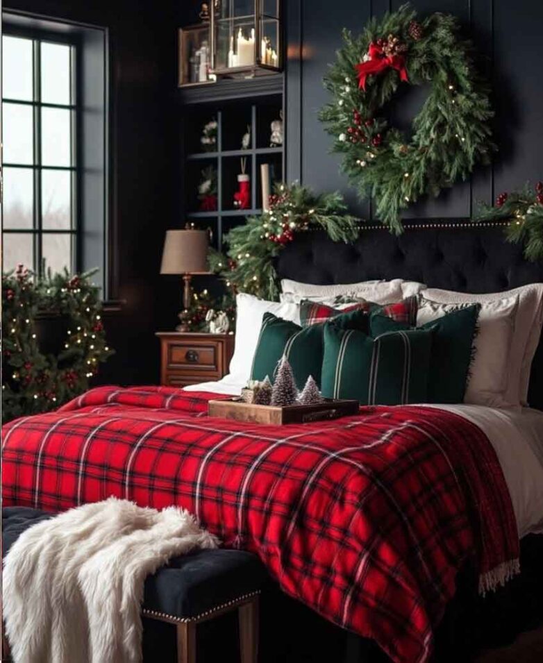 Flanel & Plaid Cabin-Chic Bedding Ideas for Winter