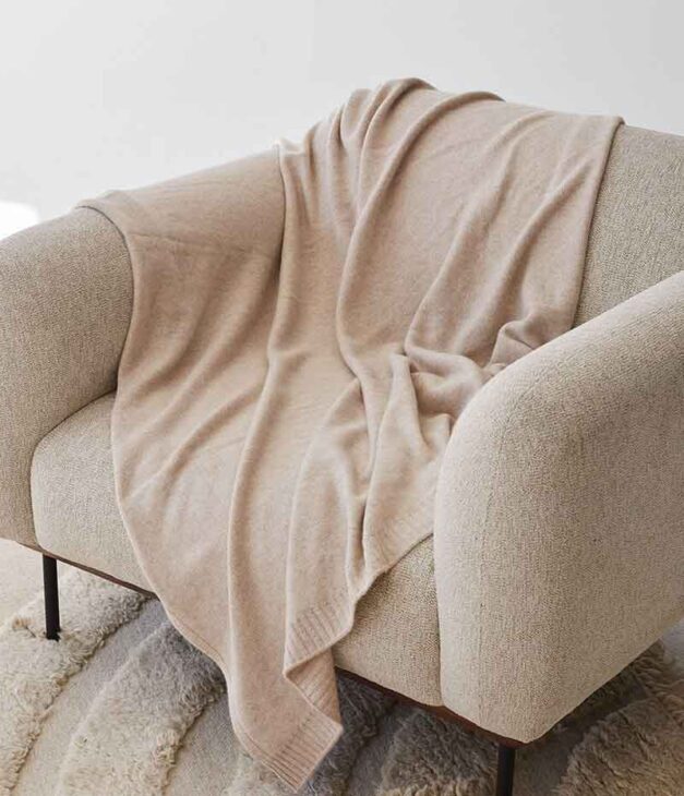 luxe cashmere blanket