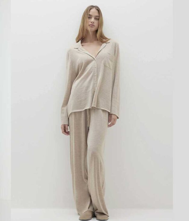 light cashmere pajamas