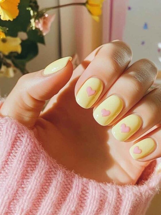 35 Really Cute Heart-Themed Aesthetic Nails for Valentines Day