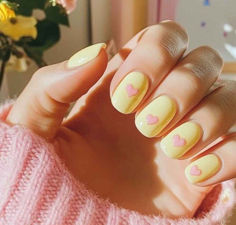 35 Really Cute Heart-Themed Aesthetic Nails for Valentines Day