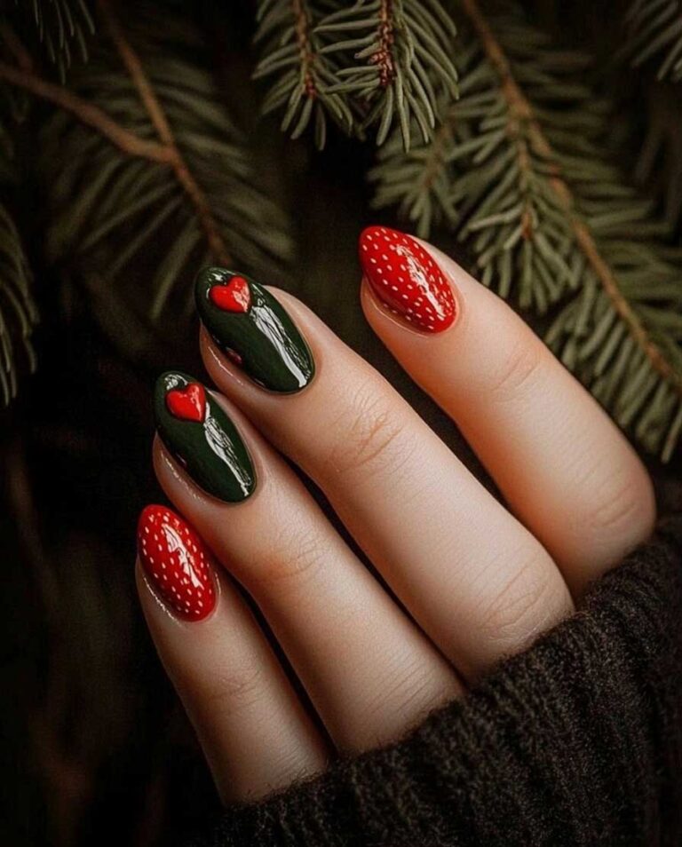 28 Exclusive Cottagecore Aesthetic Nail Ideas for Valentine’s Day