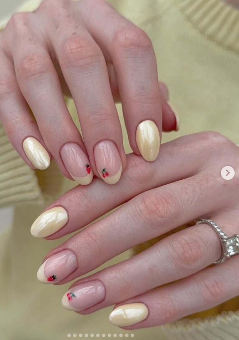 44 Butter Yellow Nails Ideas That are Trending in 2025