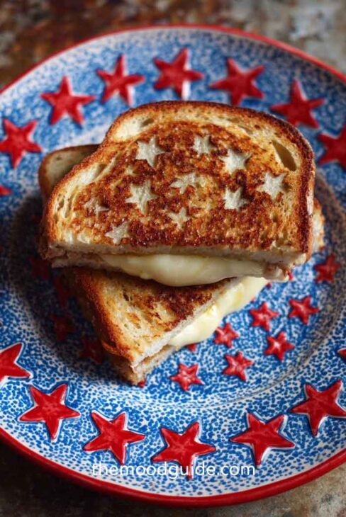 cute and easy 4th of july themed toast