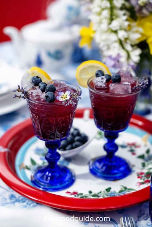 blueberry lavender drink
