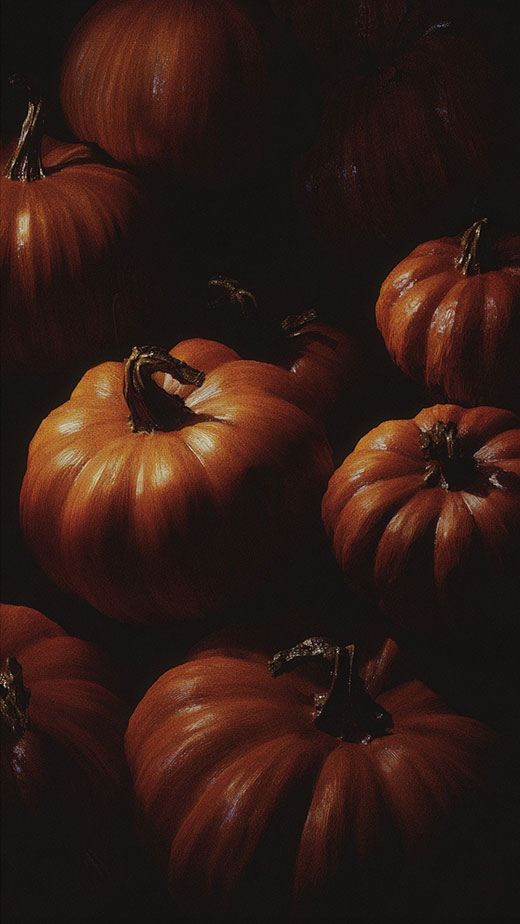 moody pumpkin fall wallpaper for iphone