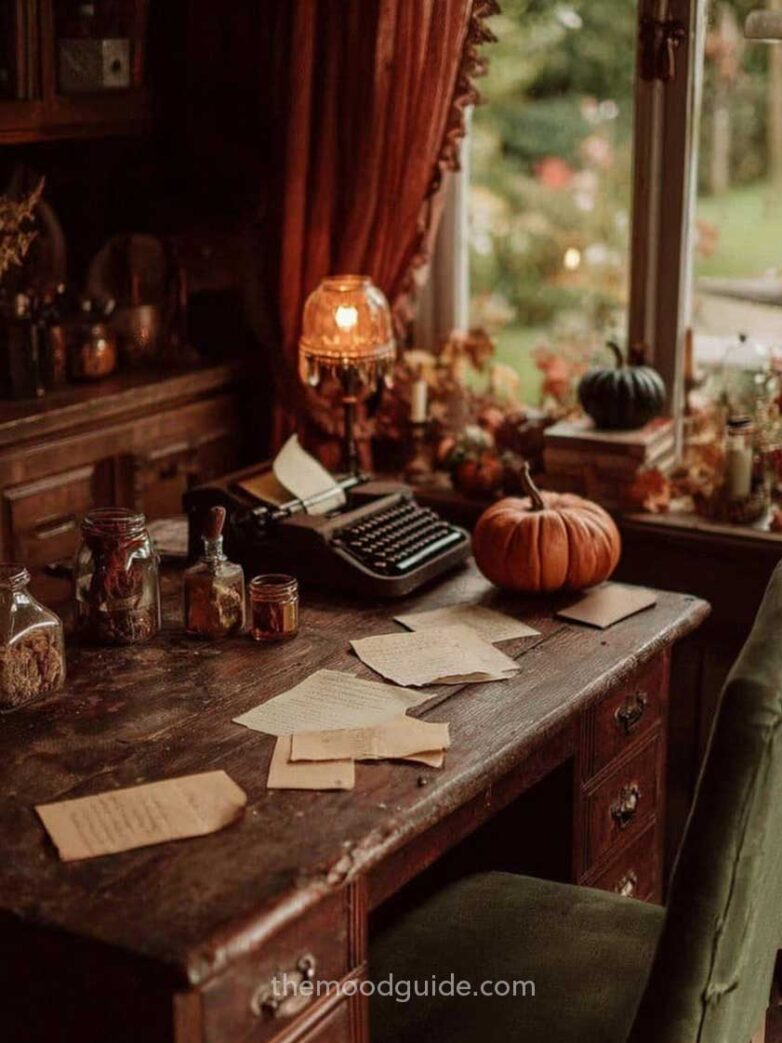 How to Create a Dark Academia Fall Bedroom (an Immersive Story) — free download