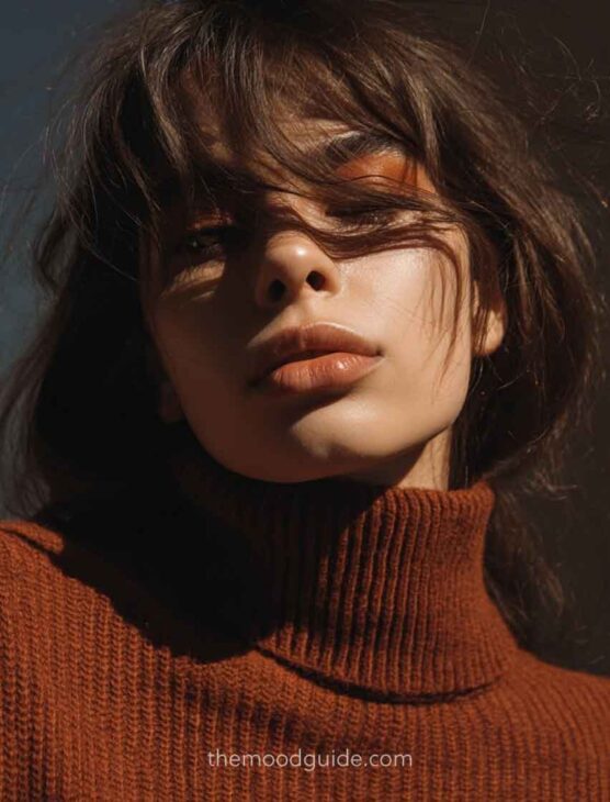 terracota fall aesthetic makeup