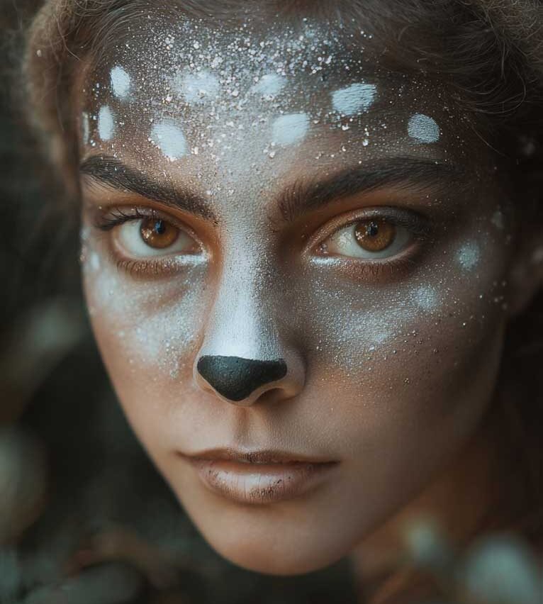 Woodland Animals Halloween Makeup Ideas