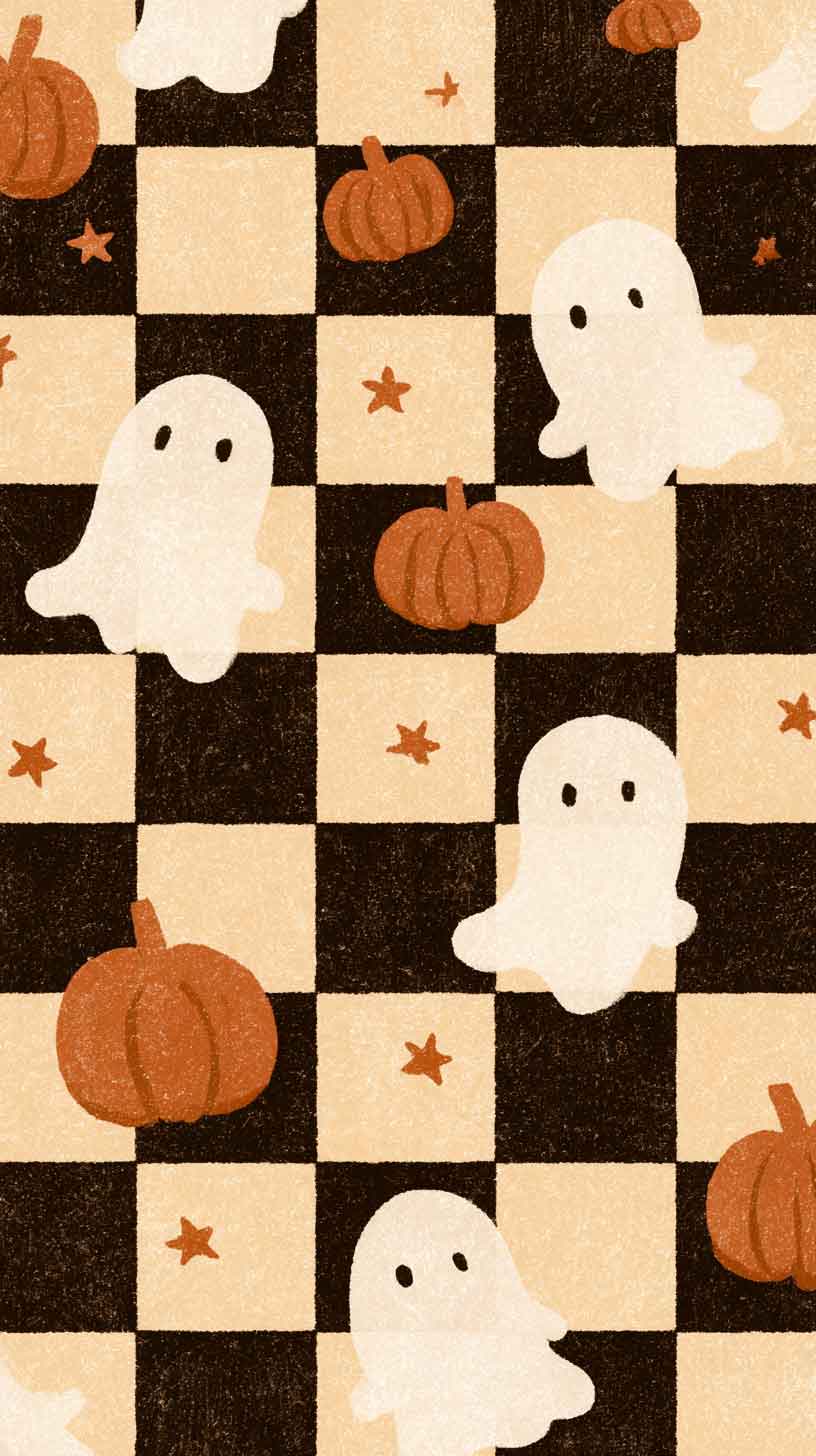This image has an empty alt attribute; its file name is cute-halloween-ghost-patterns-wallpaper.jpg