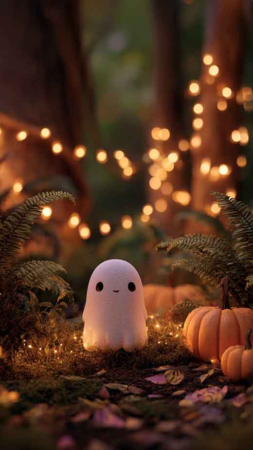 cute ghost wallpaper for iphone for halloween