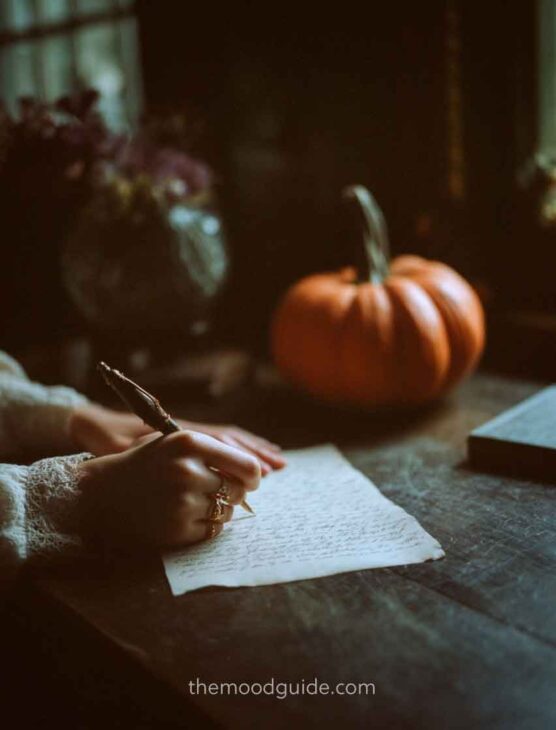 dark academia fall aesthetic girl lifestyle hobby