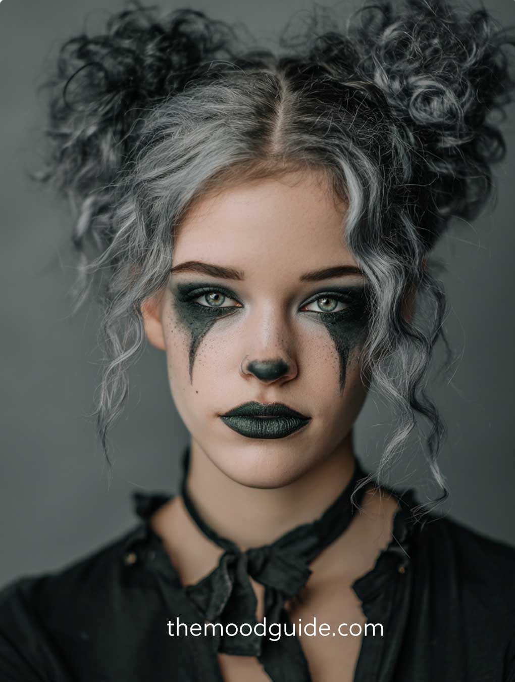 goth clown