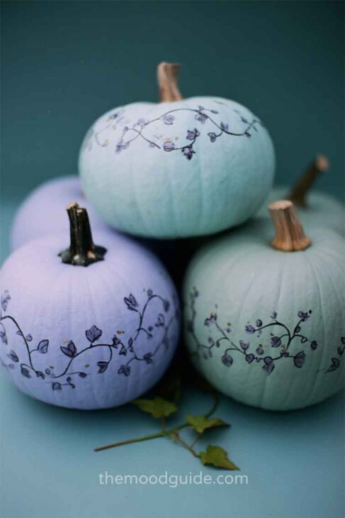 cute pumpkin painting for fall