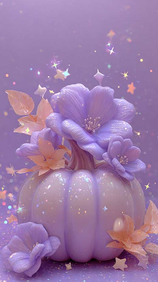 pastel goth fall wallpaper