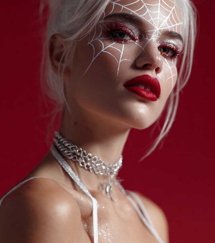 16 Simple & Chic Makeup Ideas for Halloween