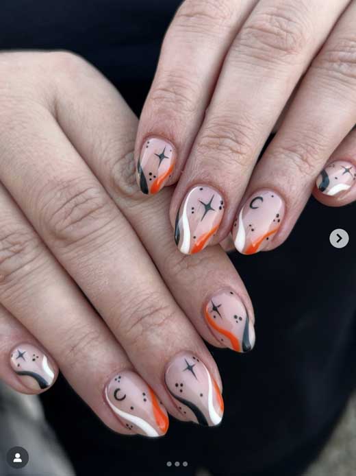 aesthetic witchy nails