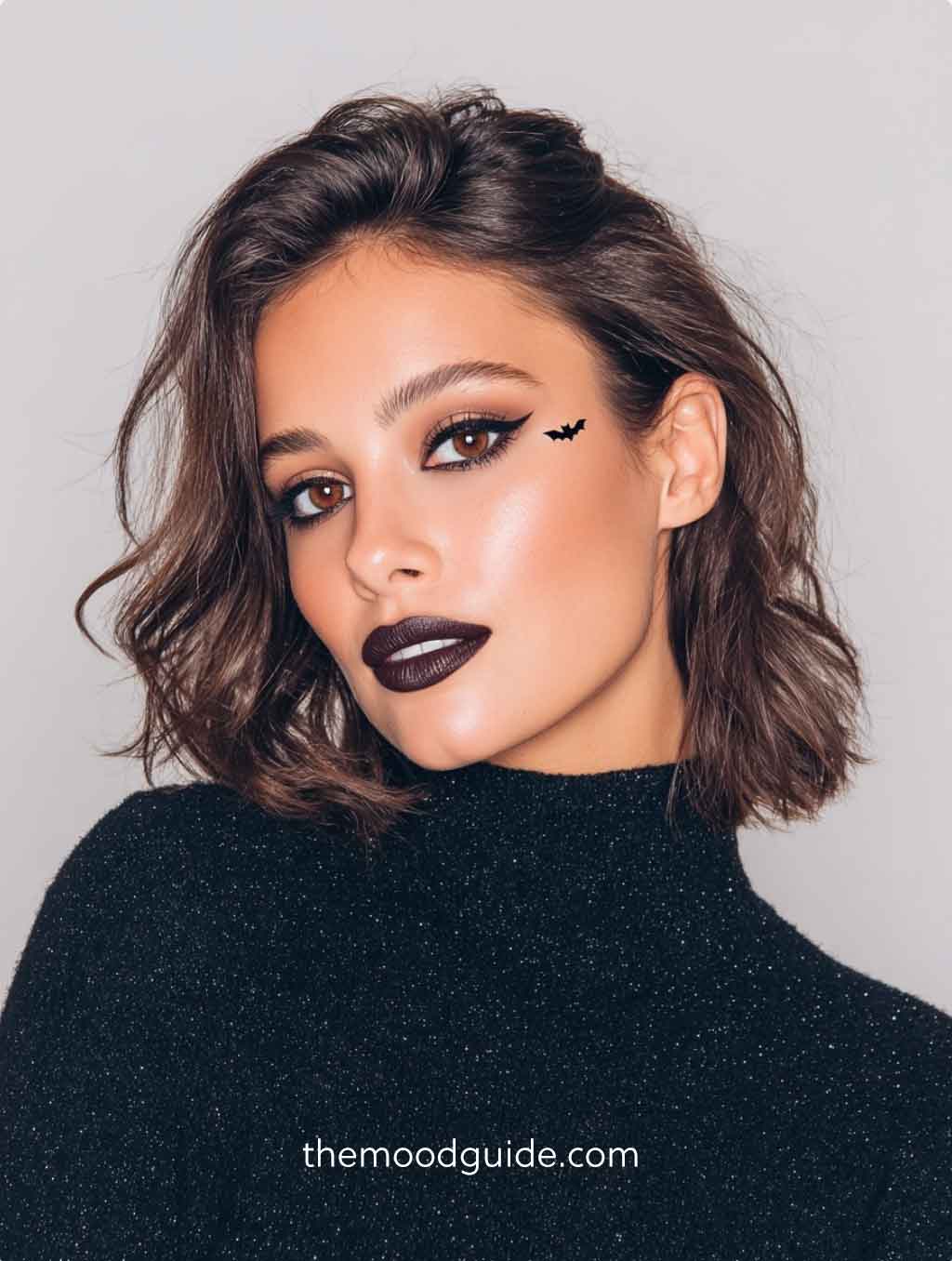 simple easy minimal vat vampire makeup for halloween