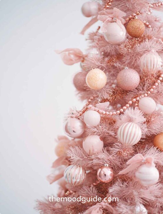 PINK AESTHETIC CHRISTMAS TREE