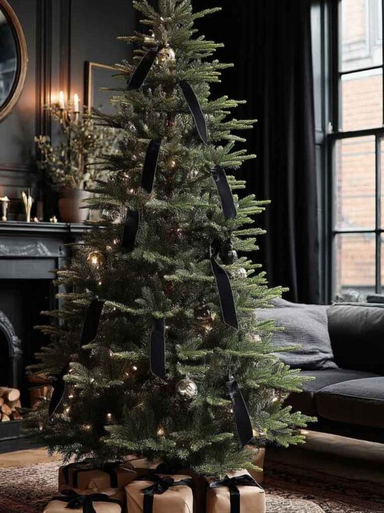 24+ Modern Minimalist Christmas Tree Ideas For a Timeless Chic Noel Aura