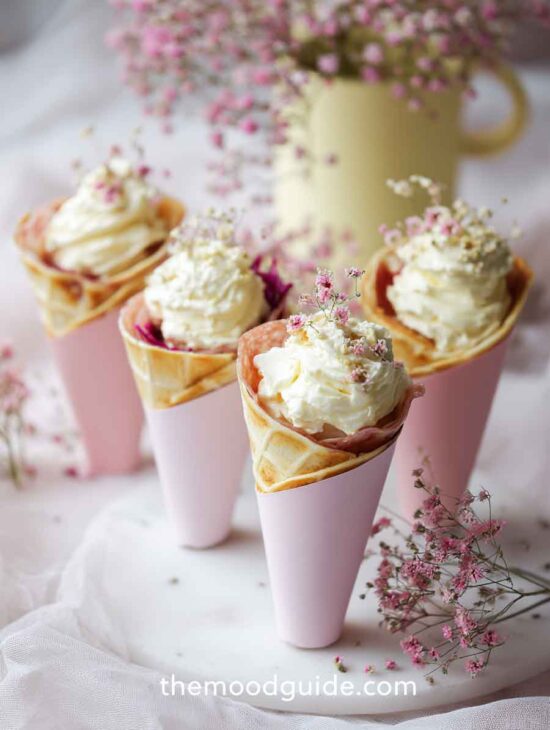 charcuterie portion for soft pastel aesthetic valentines day table