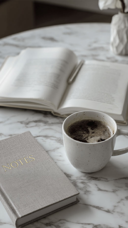 white mug minimal coffee aesthetic wallpaper