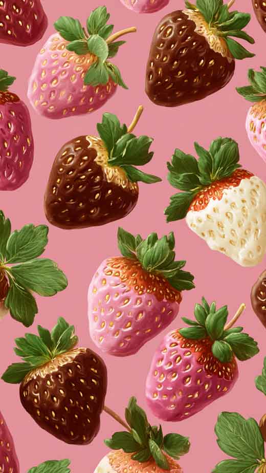 strawberry pattern