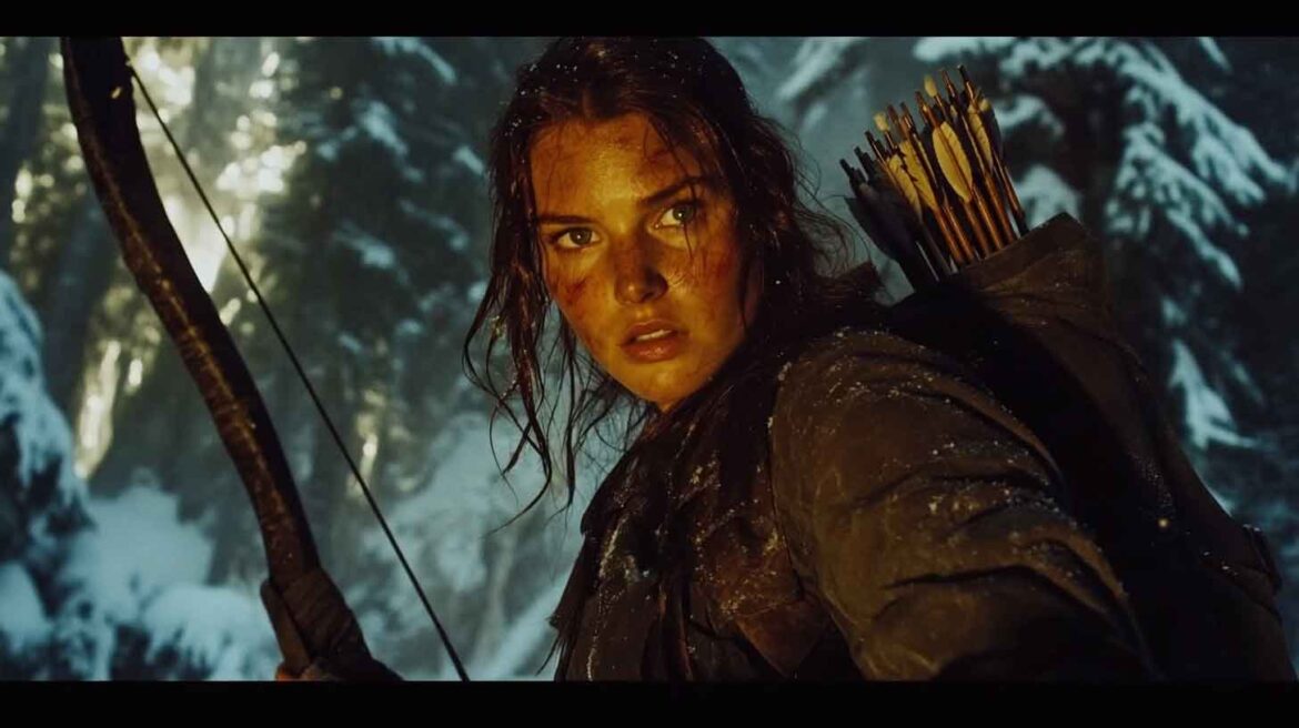 Lara Croft, Katniss Everdeen, Feyre Archeron aesthetics.