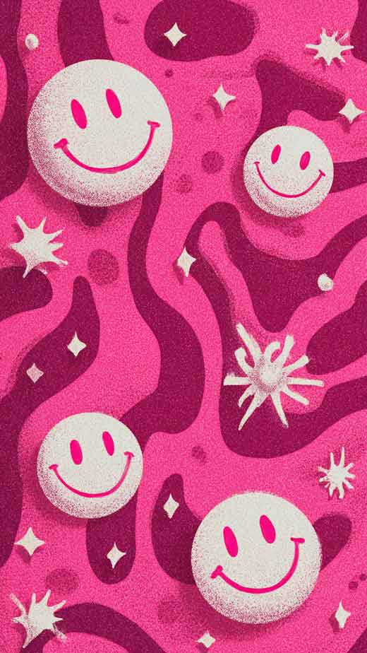 red and pink aesthetic wallpaper