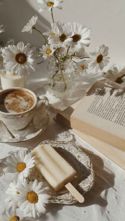 vintage aesthetic daisy wallpaper for iphone