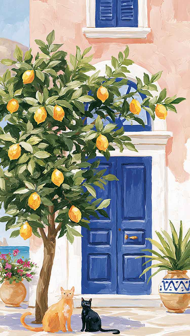 old italy dolce vita amalfi aesthetic wallpaper