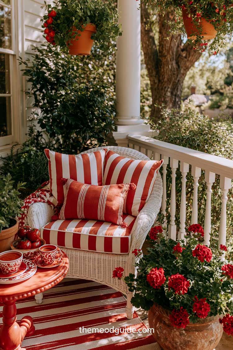 tomato girl aesthetic summer porch