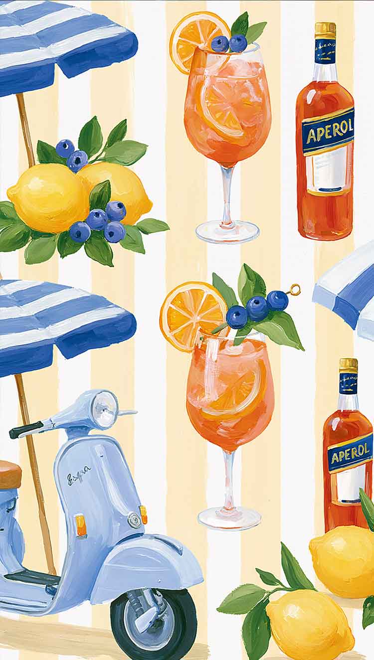 almafi coast aesthetic wallpaper