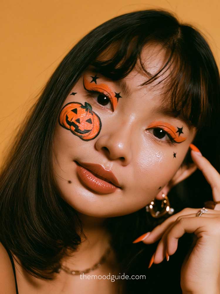 Pumpkin Orange Makeup Ideas for a Classic Halloween Look