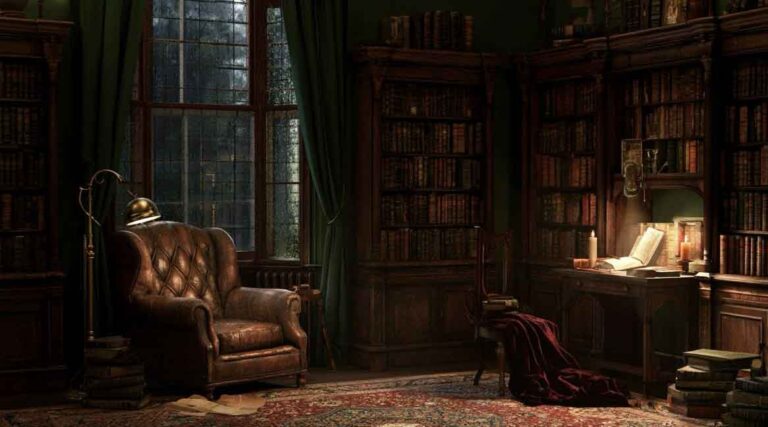 A Dark Academia Autumn Evening: Slow Rituals for Readers, Writers and Night Owls